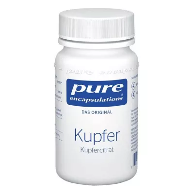 PURE ENCAPSULATIONS Κάψουλες κιτρικού χαλκού, 60 κάψουλες
