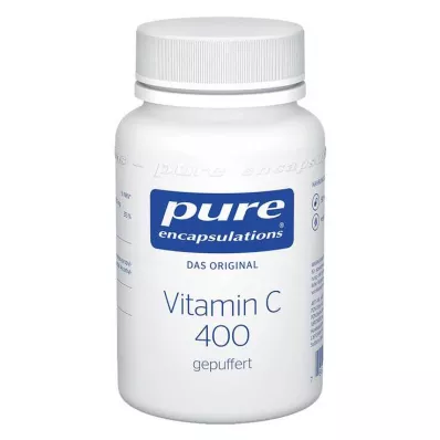 PURE ENCAPSULATIONS Βιταμίνη C 400 ρυθμισμένες κάψουλες, 90 τεμάχια