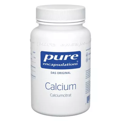 PURE ENCAPSULATIONS Ασβέστιο Κιτρικό ασβέστιο κάψουλες, 90 κάψουλες