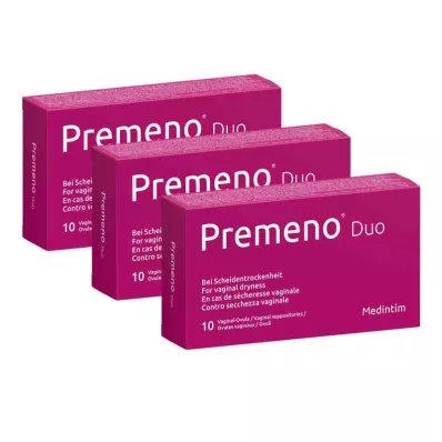 PREMENO Duo Vaginalovula, 3X10 τεμ PREMENO Duo Vaginalovula, 3X10 τεμ