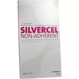 SILVERCEL Μη κολλητικές κομπρέσες 10x20 cm, 5 τεμάχια