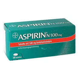 ASPIRIN N 100 mg δισκία, 98 τεμάχια