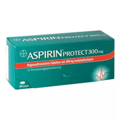 ASPIRIN Protect 300 mg δισκία με εντερική επικάλυψη, 98 τεμάχια