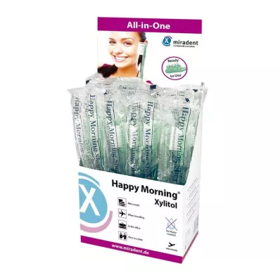 MIRADENT Happy Morning Xylitol οδοντόβουρτσα μιας χρήσης, 50 τεμάχια
