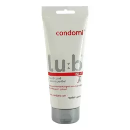 CONDOMI Λιπαντικό και τζελ μασάζ, 200 ml