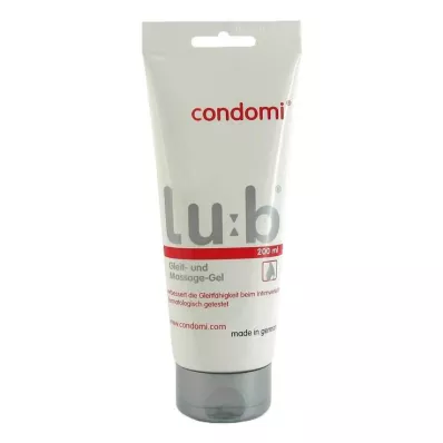 CONDOMI Λιπαντικό και τζελ μασάζ, 200 ml
