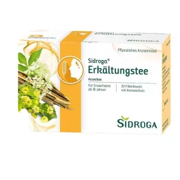 SIDROGA Σακουλάκια φίλτρου κρύου τσαγιού, 20X2.0 g