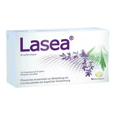 Μαλακές κάψουλες Lasea για εσωτερική ανησυχία, 56 τμχ