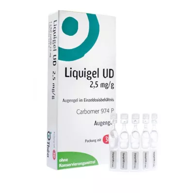 LIQUIGEL UD 2,5mg/g οφθαλμική γέλη μιας δόσης, 30X0,5 g