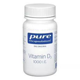 PURE ENCAPSULATIONS Βιταμίνη D3 1000 I.U. Κάψουλες, 60 κάψουλες