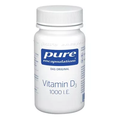 PURE ENCAPSULATIONS Βιταμίνη D3 1000 I.U. Κάψουλες, 60 κάψουλες