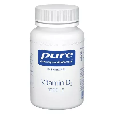 PURE ENCAPSULATIONS Βιταμίνη D3 1000 I.U. Κάψουλες, 120 κάψουλες