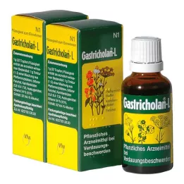 GASTRICHOLAN-L Στοματικό υγρό, 2X50 ml