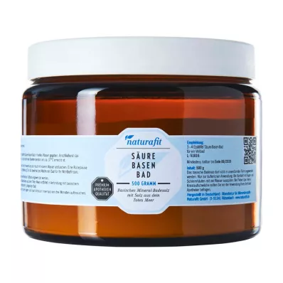 NATURAFIT Λουτρό βάσης οξέος, 500 g