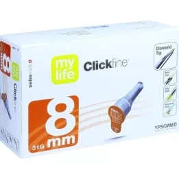 MYLIFE Βελόνες στυλό Clickfine 8 mm, 100 τεμ
