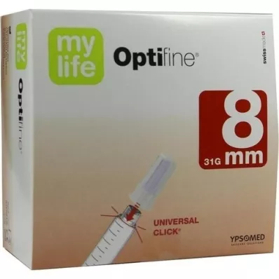 MYLIFE Βελόνες στυλό Optifine 8 mm, 100 τεμ