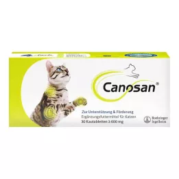 CANOSAN Μασώμενα δισκία για γάτες, 30 τεμάχια