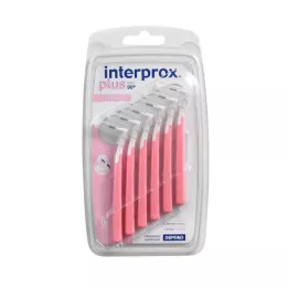 INTERPROX plus nano pink μεσοδόντια βούρτσα, 6 τεμ