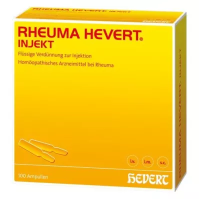 RHEUMA HEVERT ενέσιμες αμπούλες, 100X2 ml