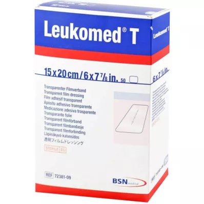 Leukomed transp.σοβάδες αποστειρωμένοι 15x20 cm, 50 τεμ