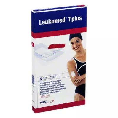 LEUKOMED transp.plus αποστειρωμένοι σοβάδες 10x20 cm, 5 τεμ
