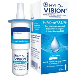 HYLO-VISION SafeDrop 0,1% οφθαλμικές σταγόνες, 10 ml