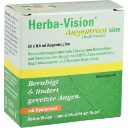 HERBA-VISION οφθαλμικές σταγόνες Eyebright sine, 20X0.4 ml