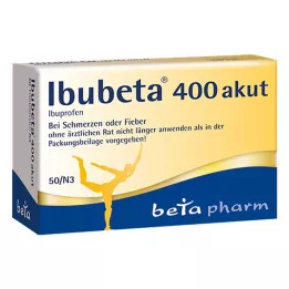 IBUBETA 400 οξέα επικαλυμμένα με λεπτό υμένιο δισκία, 50 τεμάχια