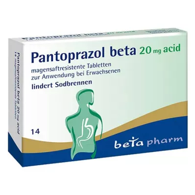 PANTOPRAZOL δισκία με εντερική επίστρωση beta 20 mg οξέος, 14 τεμάχια