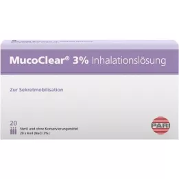 MUCOCLEAR Εισπνεόμενο διάλυμα 3% NaCl, 20X4 ml