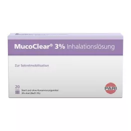 MUCOCLEAR Εισπνεόμενο διάλυμα 3% NaCl, 20X4 ml