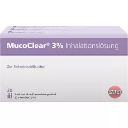 MUCOCLEAR Εισπνεόμενο διάλυμα 3% NaCl, 60X4 ml