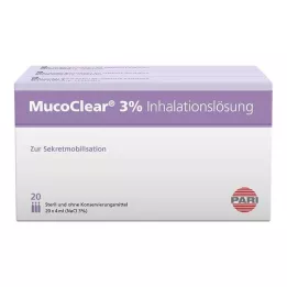 MUCOCLEAR Εισπνεόμενο διάλυμα 3% NaCl, 60X4 ml