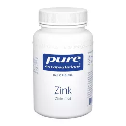 PURE ENCAPSULATIONS Κάψουλες κιτρικού ψευδαργύρου ψευδαργύρου, 180 κάψουλες