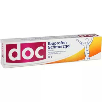 DOC IBUPROFEN Gel για τον πόνο 5%, 50 g