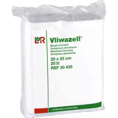 VLIWAZELL Απορροφητικά επιθέματα μη αποστειρωμένα 20x25 cm, 25 τεμάχια