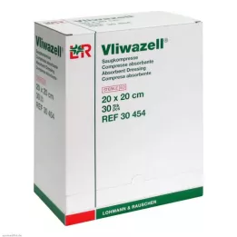 VLIWAZELL Κομπρέσες αναρρόφησης αποστειρωμένες 20x20 cm, 30 τεμάχια