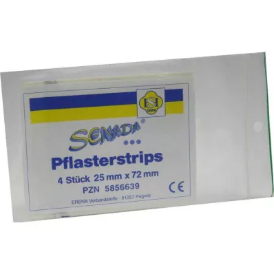 SENADA Λωρίδες γύψου 25x72 mm, 4 τεμ