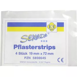 SENADA Λωρίδες γύψου 19x72 mm, 4 τεμ