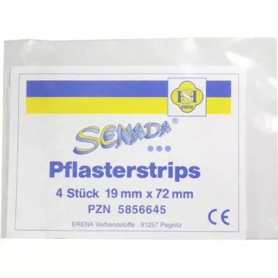 SENADA Λωρίδες γύψου 19x72 mm, 4 τεμ