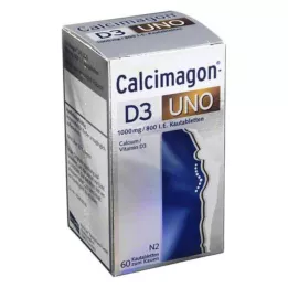 CALCIMAGON D3 Uno Μασώμενα δισκία, 60 κάψουλες