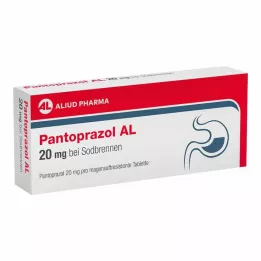 PANTOPRAZOL AL 20 mg για καούρες, δισκία γαστρικού χυμού, 7 τεμάχια