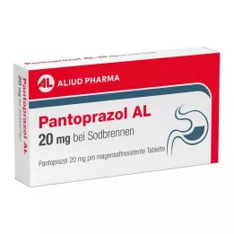 PANTOPRAZOL AL 20 mg για καούρες, δισκία γαστρικού χυμού, 14 τεμάχια