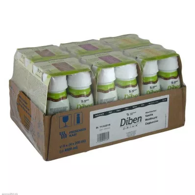DIBEN DRINK Μικτό κουτί 1,5 kcal/ml, 24X200 ml