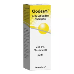 CLODERM Σαμπουάν κατά της πιτυρίδας, 50 ml