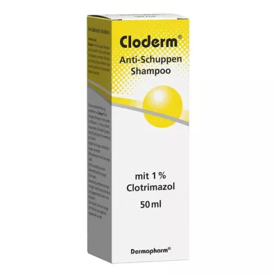 CLODERM Σαμπουάν κατά της πιτυρίδας, 50 ml
