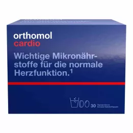ORTHOMOL Συσκευασία συνδυασμού κόκκων / καψουλών / δισκίων Cardio, 1 τεμάχιο