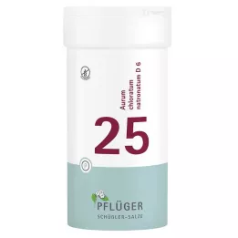 BIOCHEMIE Pflüger 25 Aurum chlorat.natron.D 6 Tab., 400 τεμ