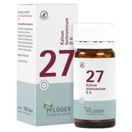 BIOCHEMIE Pflüger 27 Potassium bichromicum D 6 δισκία, 100 τεμάχια