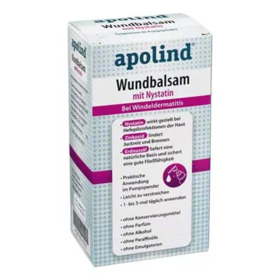 APOLIND Βάλσαμο πληγών με νυστατίνη, 100 g APOLIND Βάλσαμο πληγών με νυστατίνη, 100 g